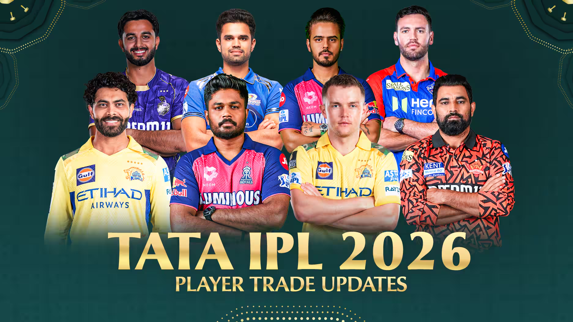 IPL 2026 all teams and captains - Bet on Boltexch